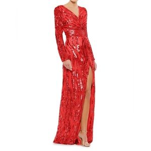 MAC DUGGAL Sequin Dress